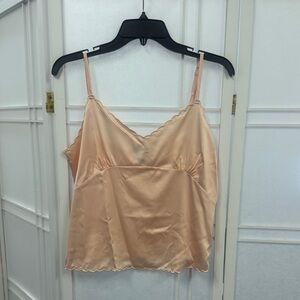 Aqua Blush Satin Camisole